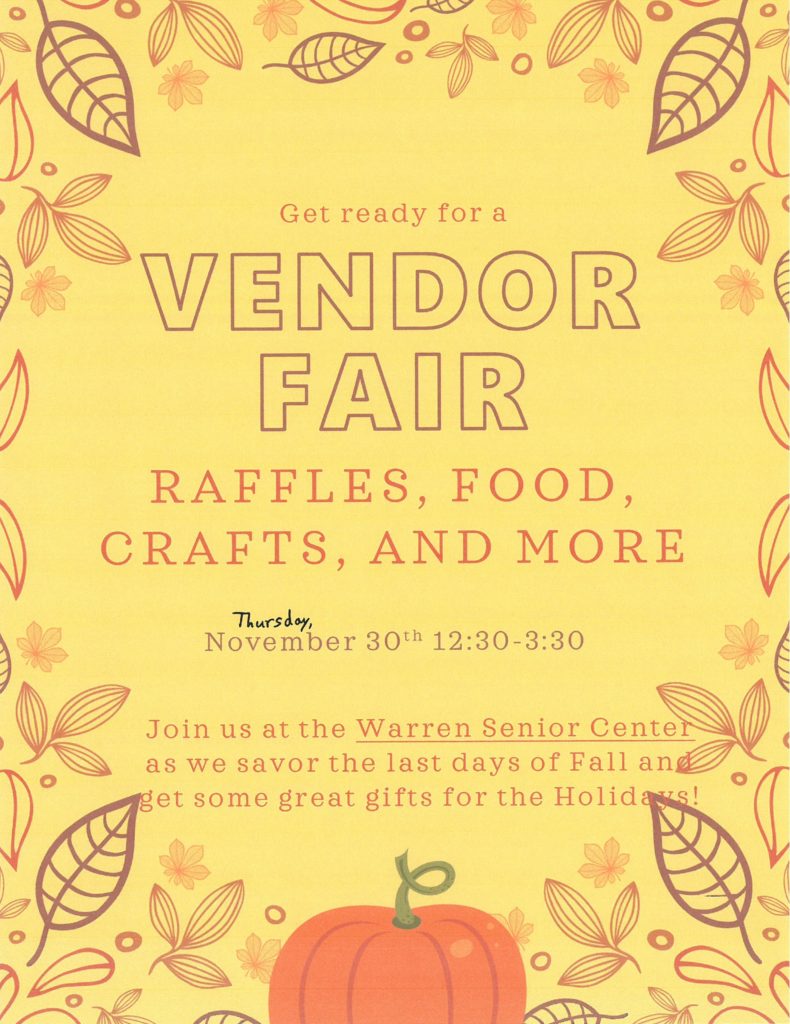 WSC Vendor Fair