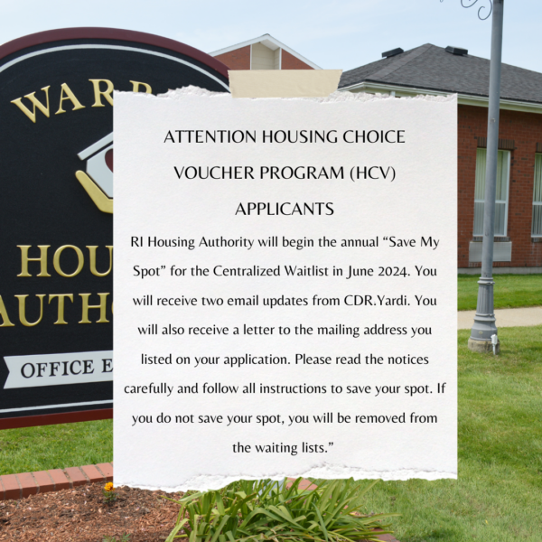 Housing Choice Voucher Program Warren Housing Authority